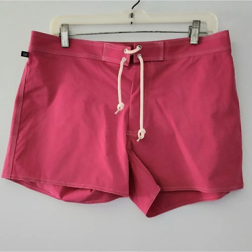 Ralph Lauren Polo jeans shorts swim athletic hot pink woman's size 10